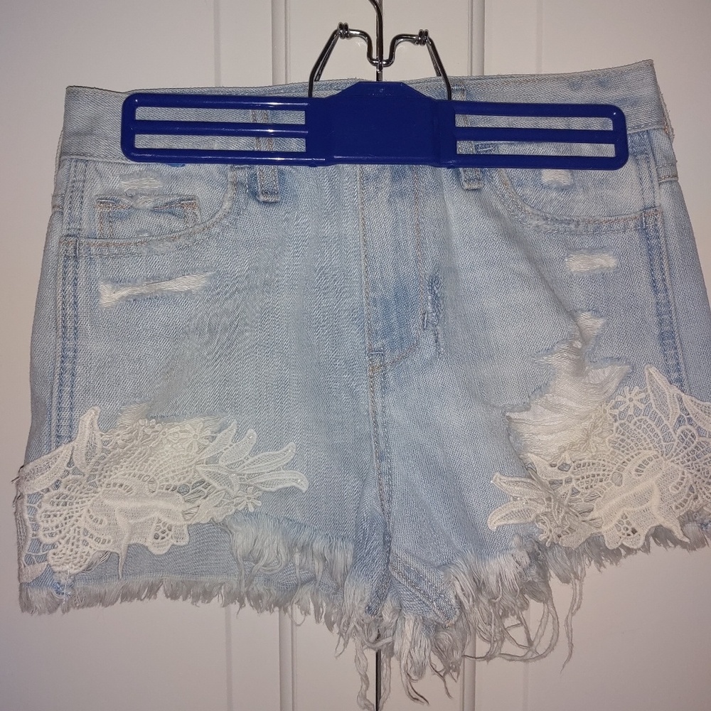 Hollister Jean shorts sz 1